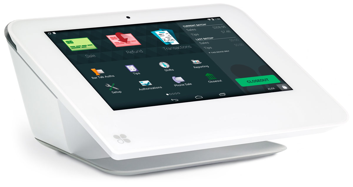 Sun Central Credit Union Clover Mini POS Station
